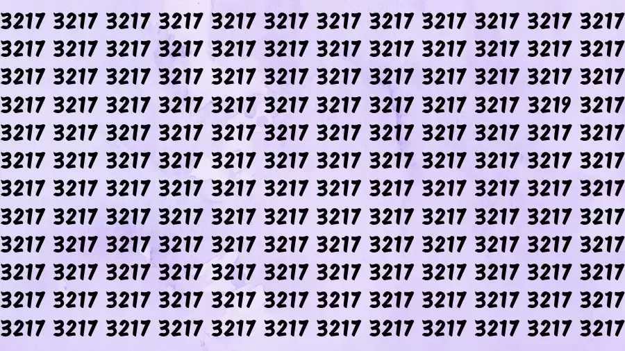 Metodo per mettere alla prova la tua vista: trova il numero 3219 20240204 072243