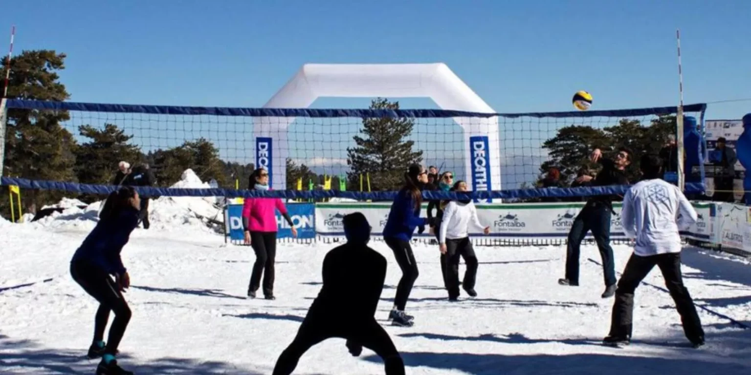 Inizia il Campionato di Snow Volley a Lorica: Emozioni e Competizione ad Alta Quota 20240204 155259