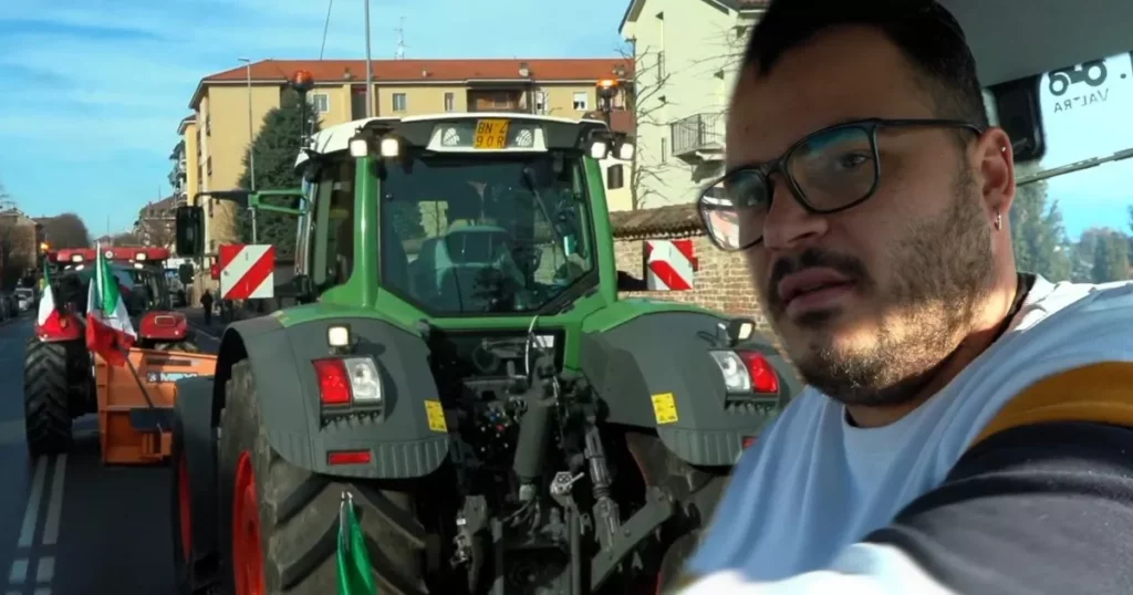 Proteste degli agricoltori a Pavia: Un grido per il futuro sostenibile delle generazioni 20240204 182958