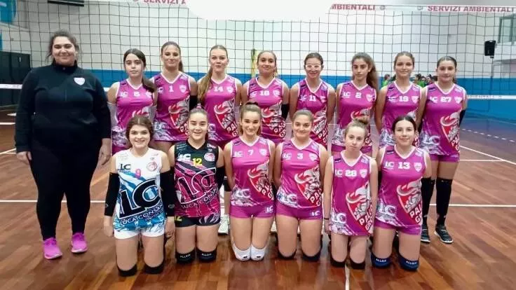 Tre vittorie trionfali per le Under della Pallavolo Grosseto 20240205 061625