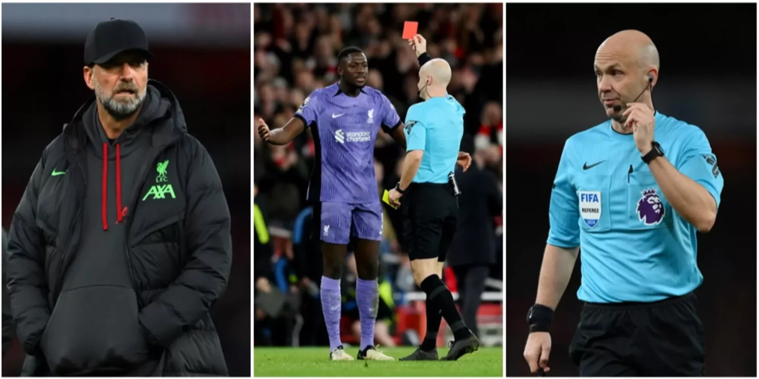 Scandalo Arbitrale in Arsenal-Liverpool: Klopp accusa l’arbitro di influenzare il risultato 20240205 143707