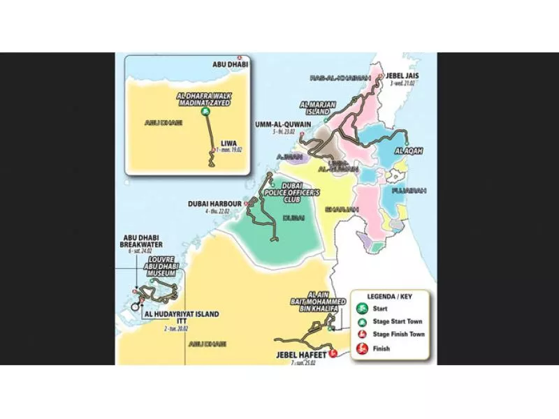 Le Squadre per l’Edizione 2024 dell’UAE Tour Annunciate dall’Abu Dhabi Sports Council 20240207 181339