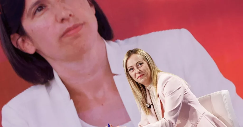 Meloni-Schlein: Il Duello Televisivo che si Profila 20240208 205534