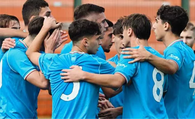 Il Napoli Primavera trionfa con una doppietta contro i giovani del Bari 20240210 163127