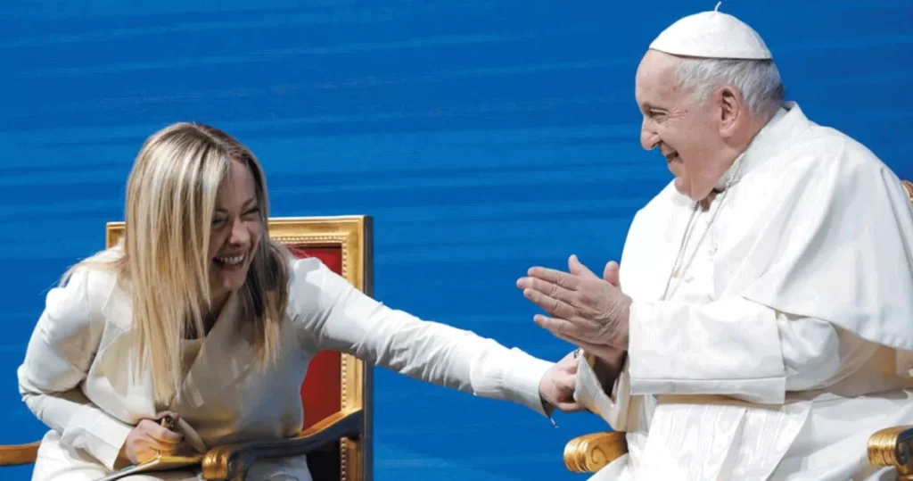 Intrighi diplomatici tra Meloni, Bergoglio e Mosca: tensioni e mediazioni sotto l’occhio vigile della diplomazia vaticana 20240211 162249