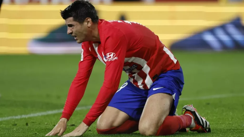Problemi per l’Atletico Madrid: sconfitta a Siviglia e infortunio di Morata 20240211 222632