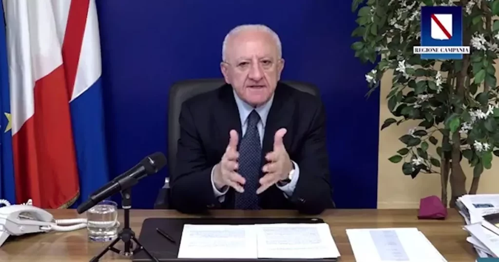 De Luca denuncia la disparità nella sanità: “Campania derubata” 20240211 235440 1