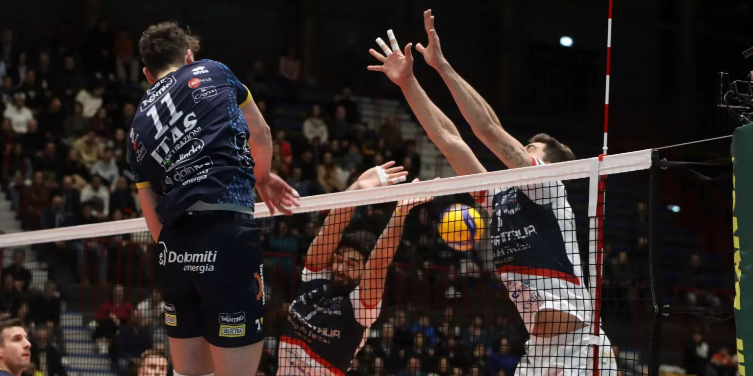 Trento domina a Catania: vittoria convincente in SuperLega Credem Banca 2023/24 20240212 001144