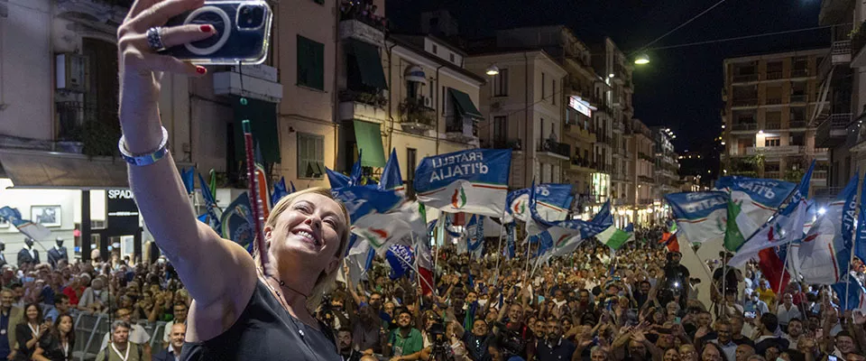 Meloni e le Destre in Ascesa in Europa: Preoccupazioni e Sfide Politiche 20240212 115450