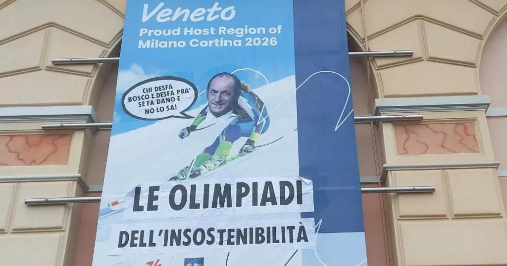 Protesta Ambientalisti a Venezia Contro Olimpiadi Insostenibili: Riflessioni sulla Sostenibilità 20240213 024947