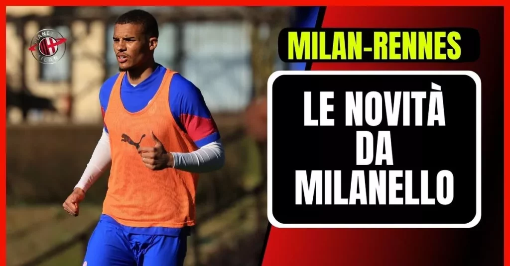 Preparativi per Milan-Rennes: Kjær in dubbio, Chukwueze pronto 20240214 135312