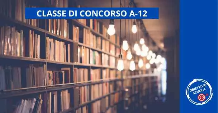 Nuova Classe di Concorso A12: Discipline Letterarie I e II Grado 20240214 163708
