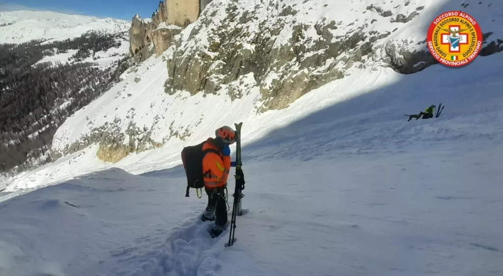 Tragica valanga sulle Pale di San Martino: due scialpinisti coinvolti in un drammatico incidente in Trentino 20240214 192438 1