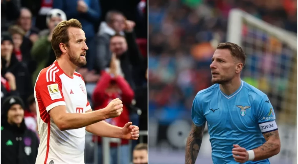 Lazio-Bayern Monaco: La sfida tra Immobile e Kane 20240214 195429