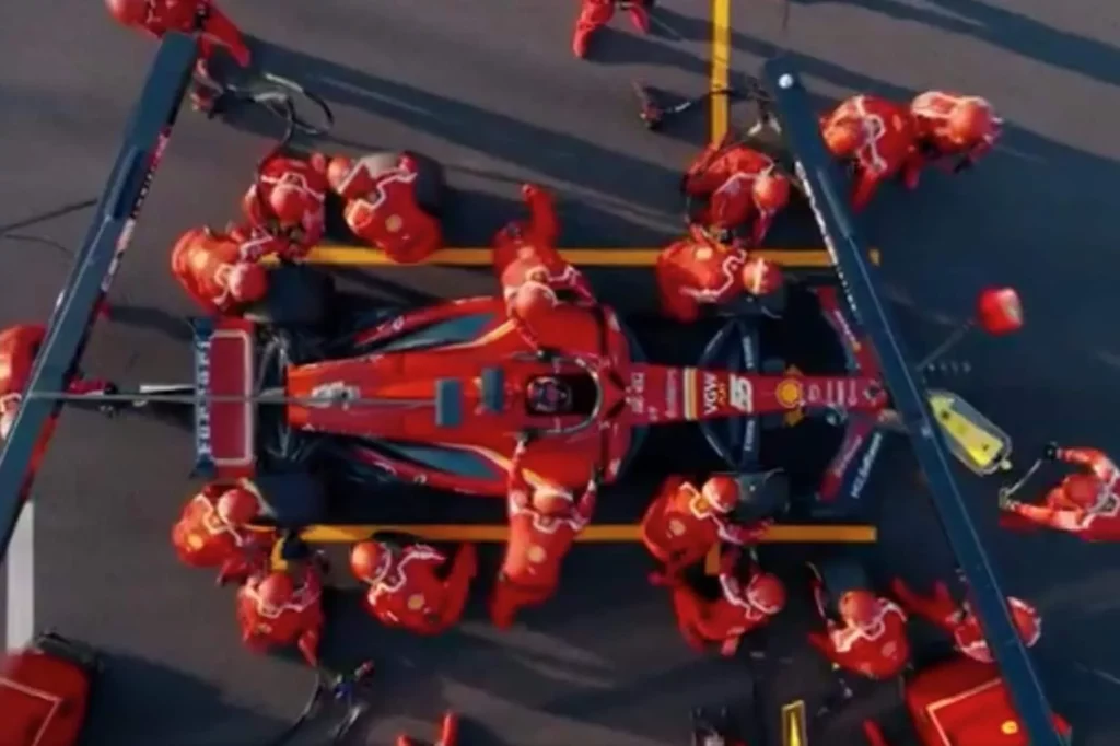 Ferrari: L’Errore del Pit-stop e la Viralità dell’Incidente nel Mondiale di Formula 1 2024 20240216 140841