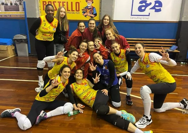 Trionfo dell’Accademia Volley al Palaparente: Una Vittoria Meritata contro la FLV Cerignola 20240216 153515
