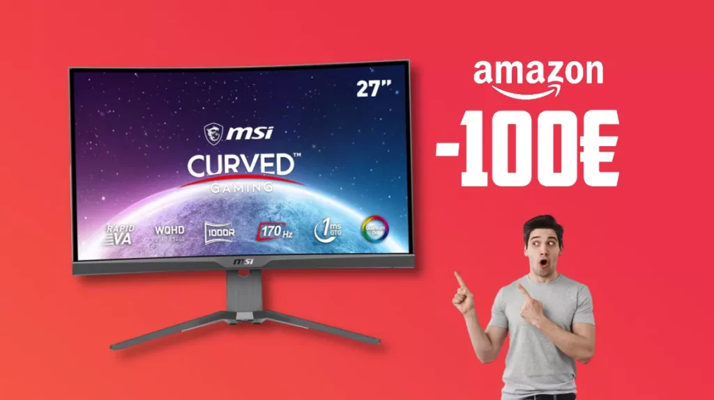 Il Monitor da Gaming Curvo MSI 27″ WQHD: Un’Esperienza di Gioco Coinvolgente e Realistica 20240219 091339 1