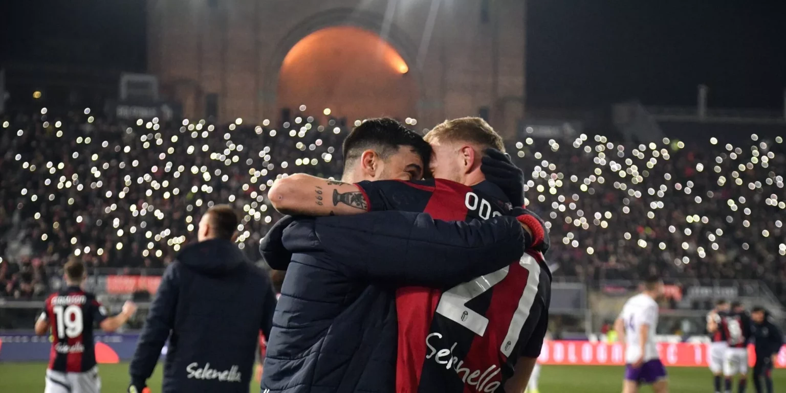 Bologna, la Bellezza del Calcio: Cesare Cremonini e Gianni Morandi Celebrano la Vittoria 20240219 120448 1