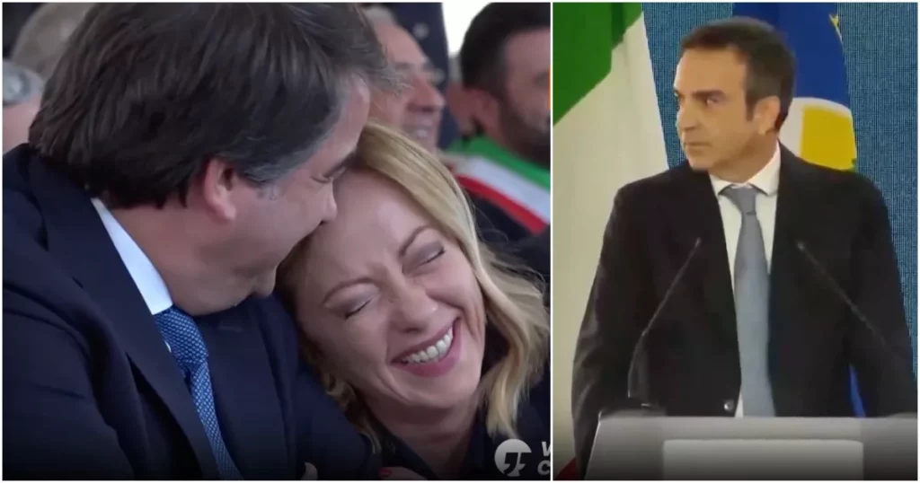 Il momento esilarante di Giorgia Meloni a Gioia Tauro: paura, risate e umanità 20240220 013943 1