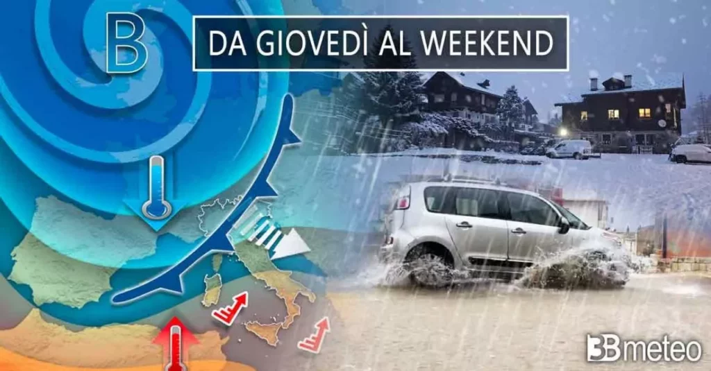 Importante cambiamento meteorologico in arrivo: previsioni dal giovedì al weekend 20240220 193420