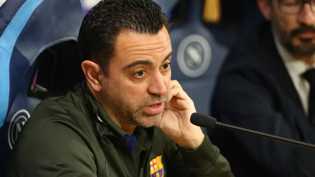 Xavi Hernandez e la sfida contro il mistero del nuovo Napoli 20240220 194858
