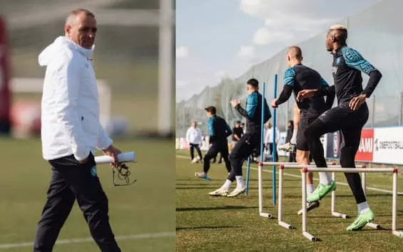 Napoli vs Barcellona: Calzona guida il Napoli in una sfida epica di Champions League 20240220 211945