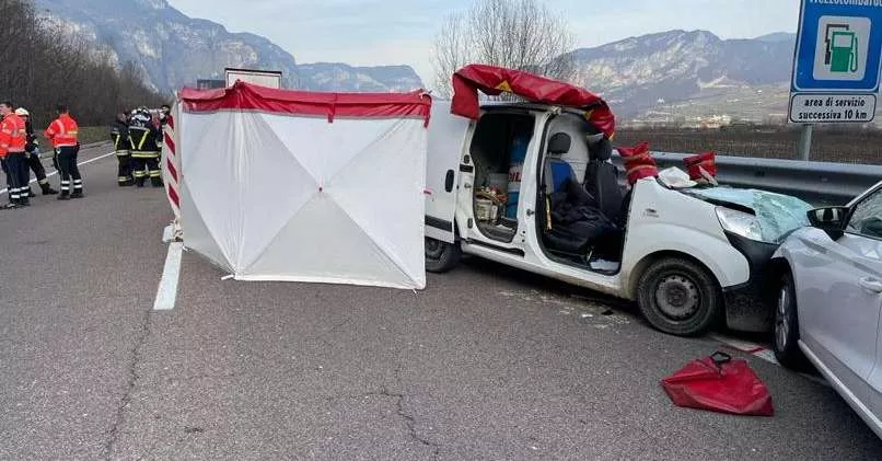 Tragedia a Mezzolombardo: Incidente Mortale sulla Strada Provinciale 235 20240221 180841