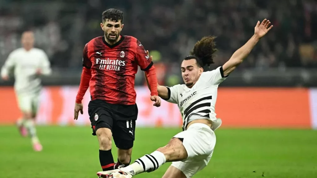 Il Milan in Europa League: Dominio e Determinazione per il Ritorno contro il Rennes 20240222 074926