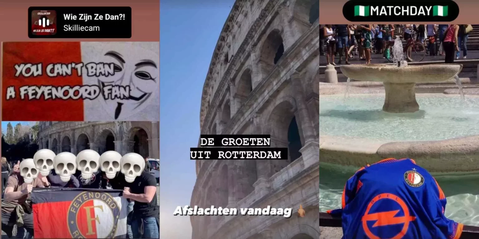 Roma-Feyenoord: Provocazioni sui Social e Allarme Sicurezza – Anticipazioni e Misure di Vigilanza 20240222 135224