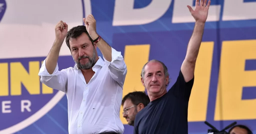 Frattura nel centrodestra: scontro tra Lega e Fratelli d’Italia nel Veneto 20240225 205442