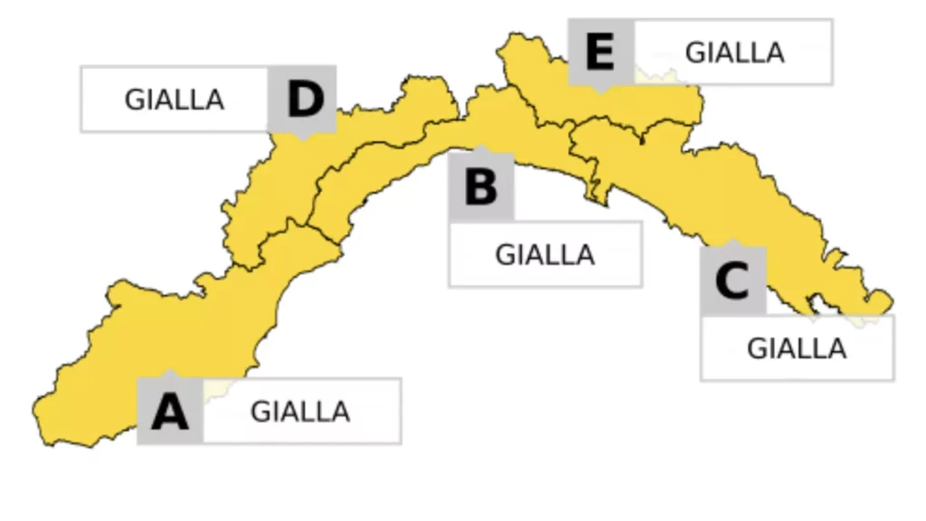 Allerta Meteo Gialla: Pioggia e Neve in Arrivo sulla Liguria 20240226 025942