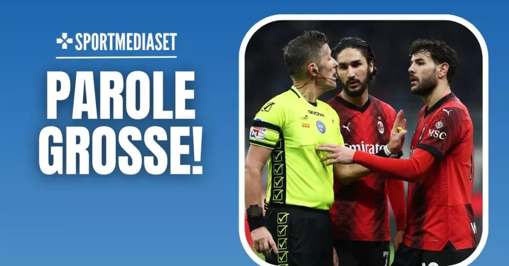 Milan-Atalanta: la controversia tra Ordine e Cesari sull’arbitraggio di Orsato 20240226 135000