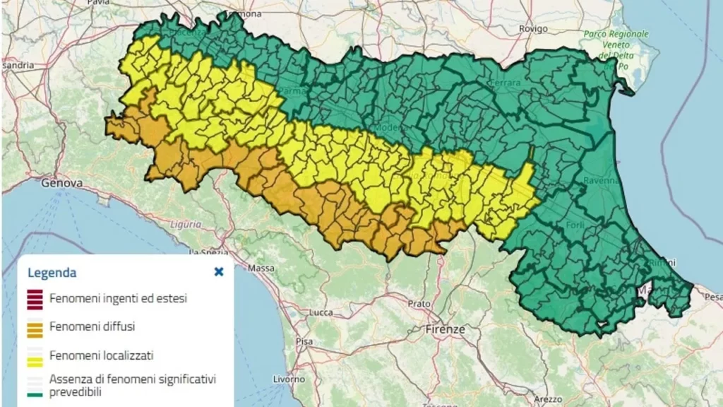 Allerta Maltempo sull’Appennino: Criticità Idrogeologica e Misure di Prevenzione 20240227 001009