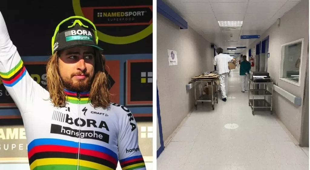 Peter Sagan: Intervento chirurgico e messaggio rassicurante Peter Sagan: Intervento chirurgico e messaggio rassicurante