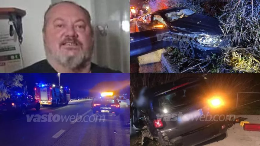 Tragedia sulla Statale 16: Dante Carpi, il celebre ristoratore di Vasto coinvolto in un incidente mortale 20240303 170104