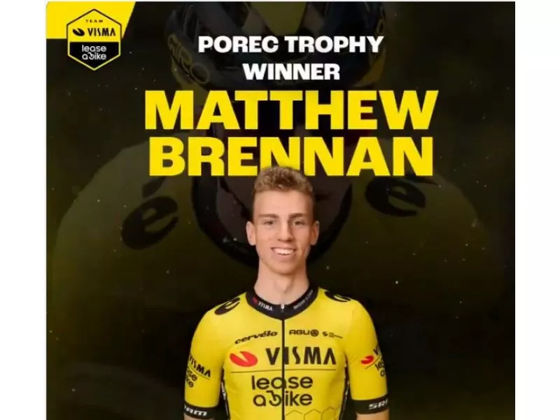 Lorenzo Conforti: il giovane ciclista italiano che sfiora la vittoria al Poreč Trophy 20240304 032445
