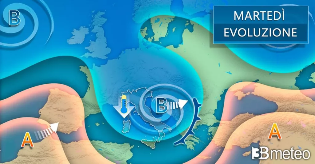 Martedì: Previsioni Meteo e Variazioni Climatiche in Italia 20240311 134624
