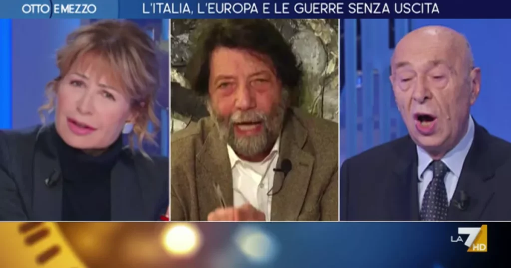 Duello Filosofico tra Massimo Cacciari e Paolo Mieli su Otto e Mezzo: Analisi del Conflitto in Ucraina 20240316 165910 1