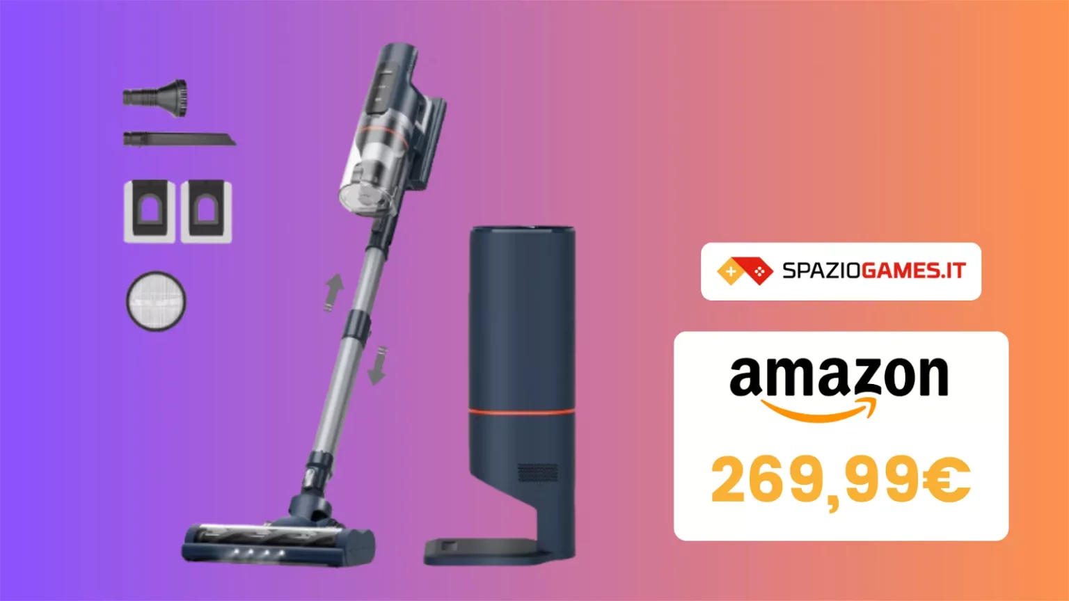 Aspirapolvere Senza Fili: Tecnologia e Risparmio su Amazon 20240321 162652 1