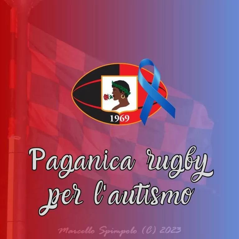Il Paganica Rugby si schiera per l’autismo: un fiocco blu per la sensibilizzazione 20240322 183533