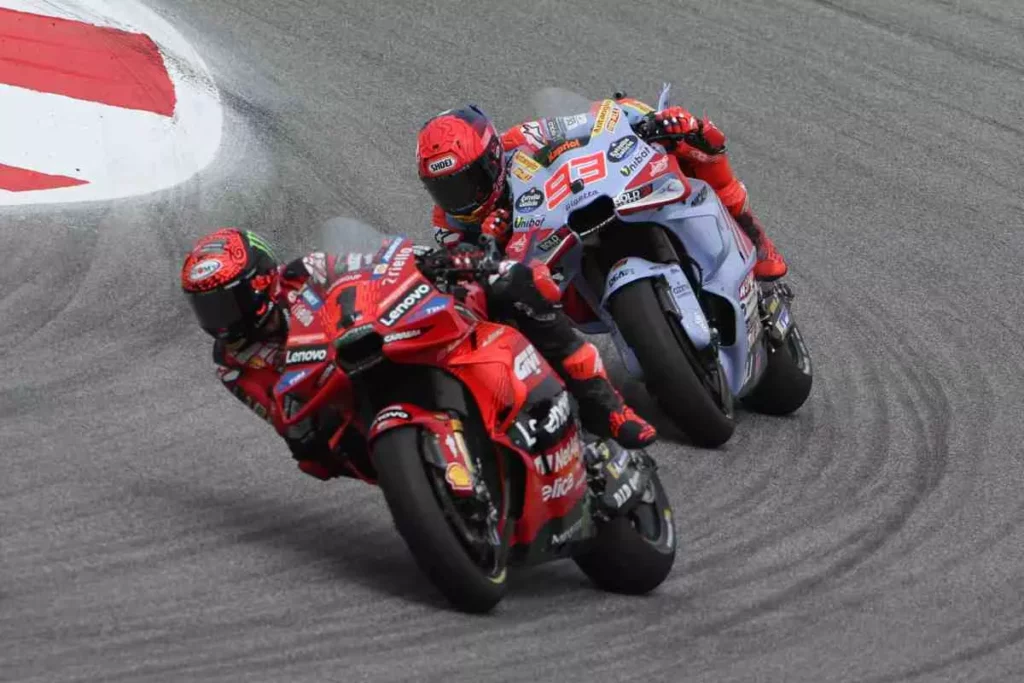 Ducati chiede prudenza a Bagnaia e Marquez dopo il clash a Portimao 20240402 090129