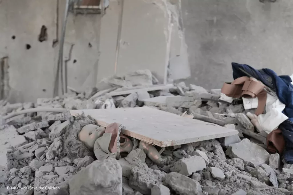 La devastazione a Gaza: un futuro incerto per i bambini dopo sei mesi di conflitto 20240404 143215