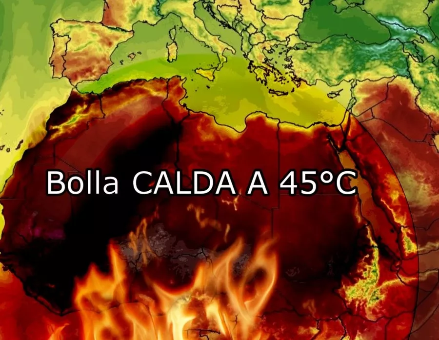 Anticiclone Narciso: Origini dell’ondata di calore africano che colpisce l’Italia 20240414 023554