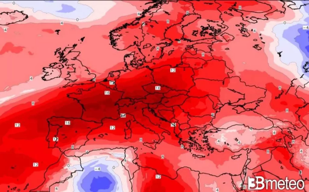 Caldo Anomalo: Record di Temperature Infranti in Europa 20240415 103523 1