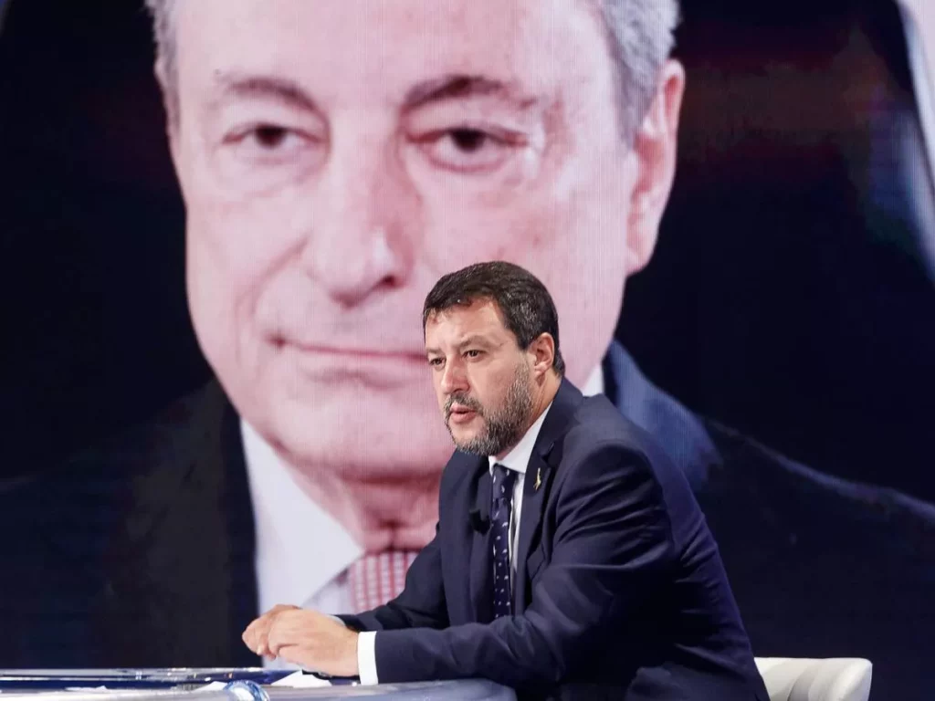 Salvini svela retroscena con Draghi nel libro “Controvento”: tensioni e disaccordi politici 20240417 214615 1