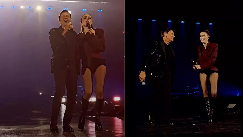Gianni Morandi e Annalisa: un duetto indimenticabile al concerto all’Unipol Arena di Bologna 20240422 093236 1