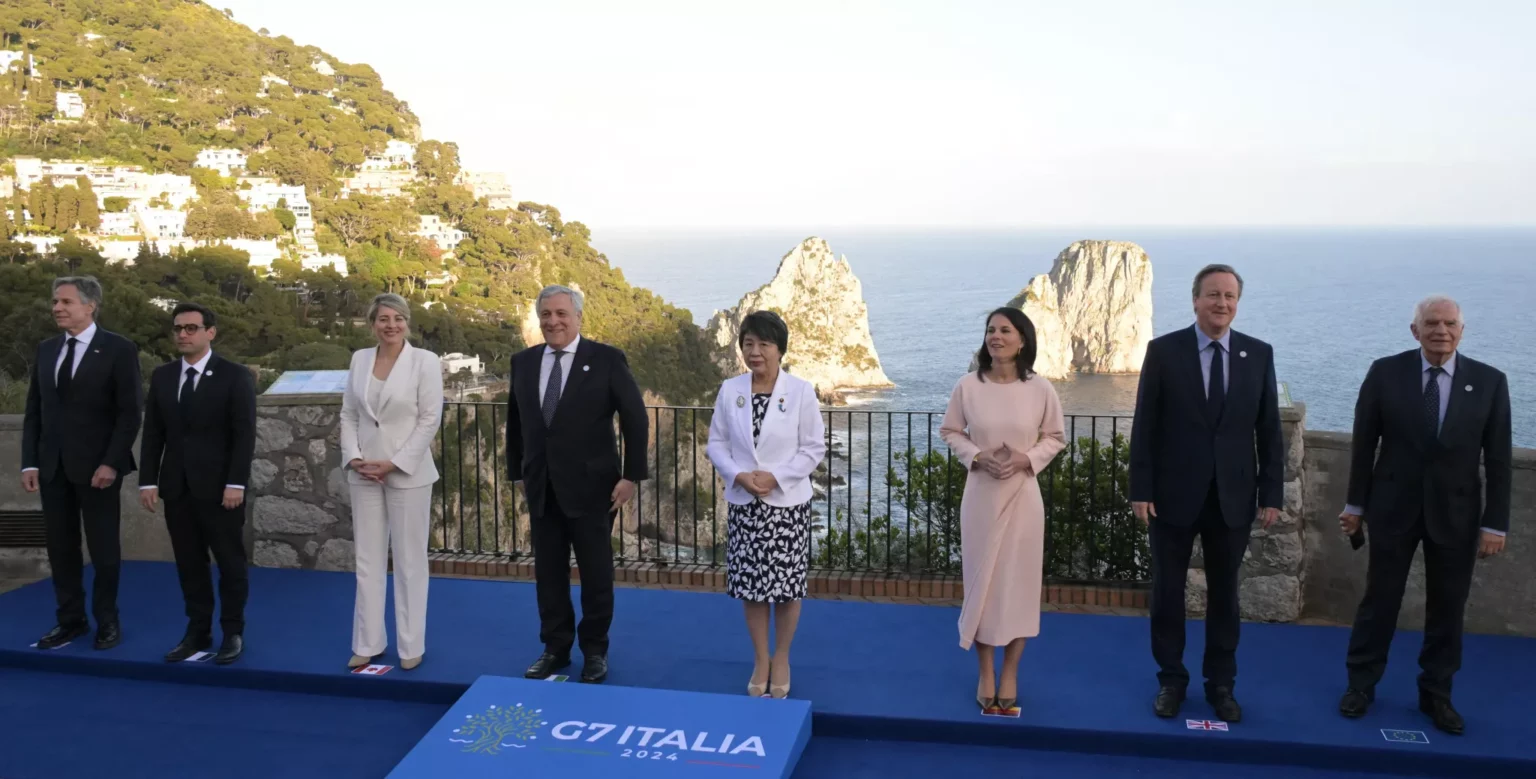 Il G7 a Capri: Tensioni in Medio Oriente e Sostegno all’Ucraina 20240422 093319