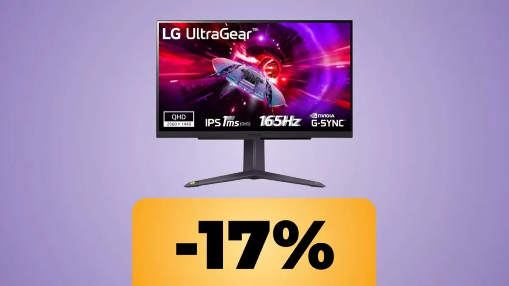 Sconti imperdibili sui monitor LG UltraGear durante la Gaming Week di Amazon 20240514 172432