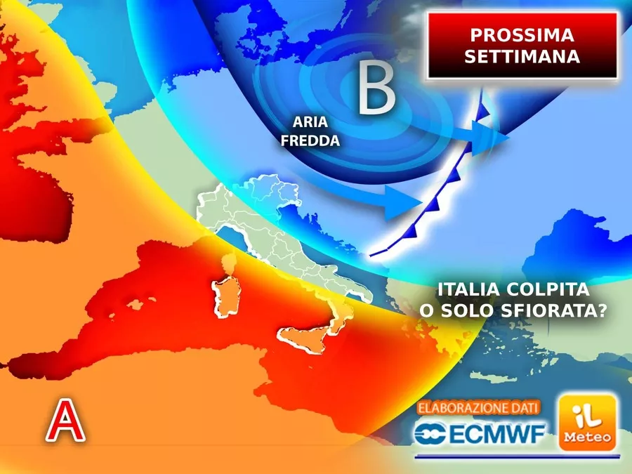 Cambiamento Climatico in Italia: Impatto dell’irruzione fredda, previsioni e consigli