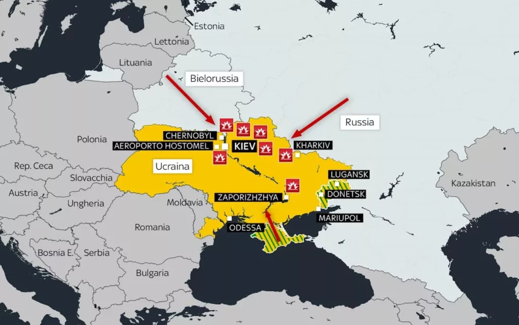 Intensificazione degli attacchi in Ucraina: tensioni geopolitiche in aumento Intensificazione degli attacchi in Ucraina: tensioni geopolitiche in aumento
